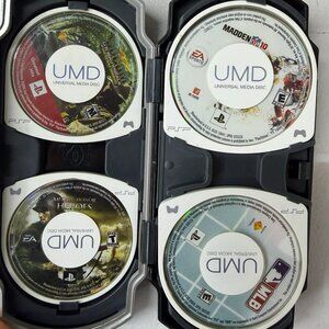 PSP Games - 8 games and case